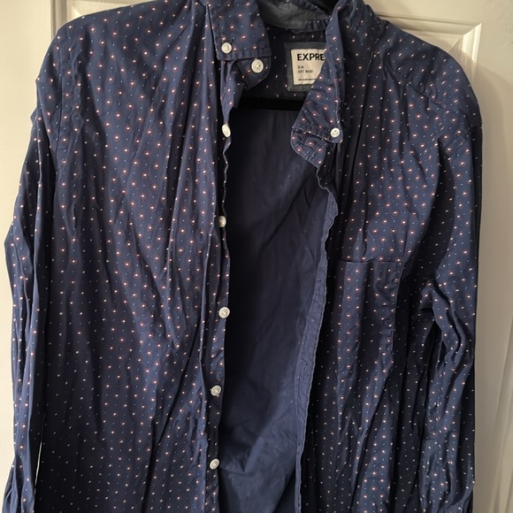 Express Slim Fit Button Down - Picture 2 of 2